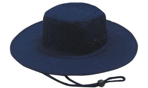 Branded Canvas Drawstring Hat