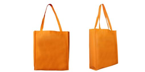 Promotional Tote Bag Non Woven Orange