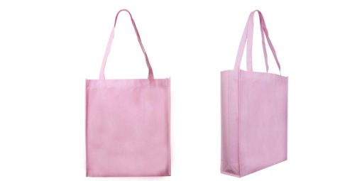 Promotional Tote Bag Non Woven Pink