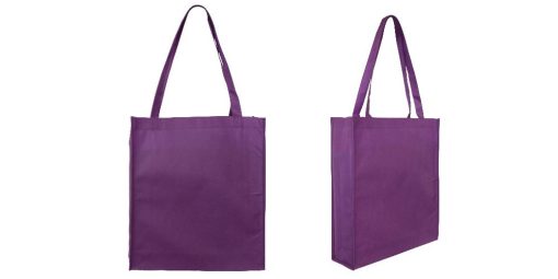 Promotional Tote Bag Non Woven Purple