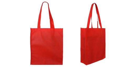 Promotional Tote Bag Non Woven Red