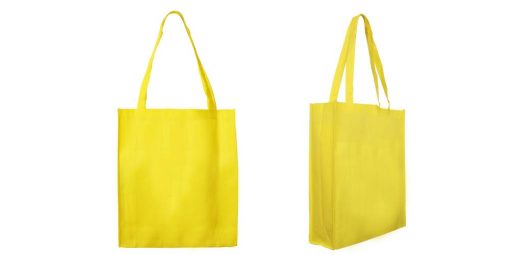 Promotional Tote Bag Non Woven Yellow