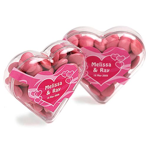 promotional chocolate heart