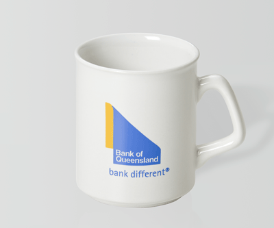 Branded Latte Coffee Mug