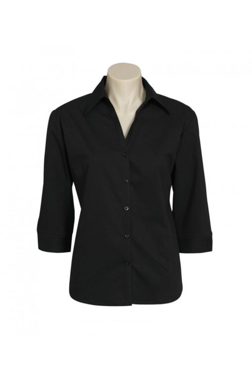 Ladies Metro Shirt 3/4 Sleeve LB7300