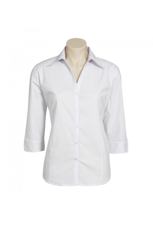 Ladies Metro Shirt 3/4 Sleeve LB7300