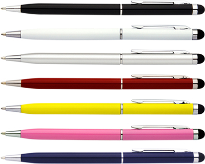 Metal Pen with Stylus