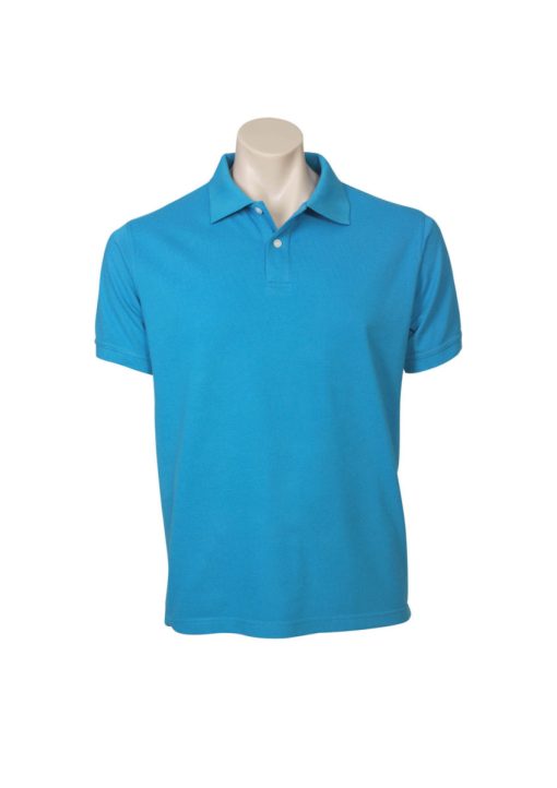 P2100 Polo Shirt Cyan Blue