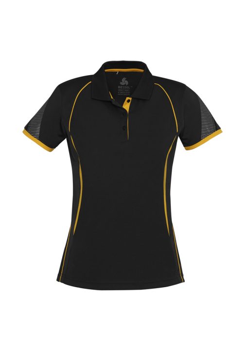 Ladies razor style polo shirt