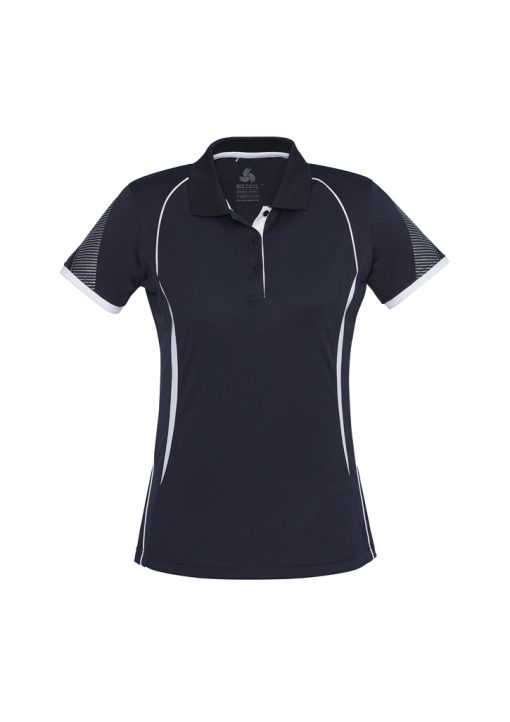 Ladies razor style polo shirt