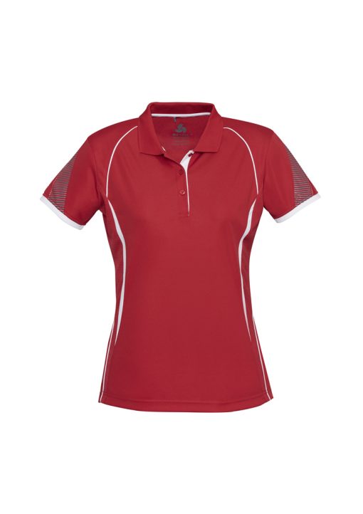 Ladies razor style polo shirt