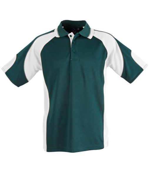 PS61 Kids Cool Dry Contrast Polo Shirt