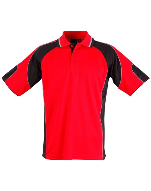 PS61 Kids Cool Dry Contrast Polo Shirt