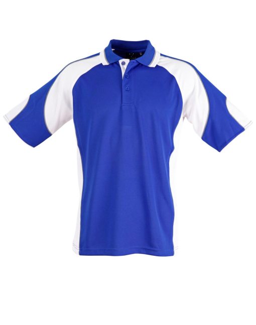 PS61 Kids Cool Dry Contrast Polo Shirt