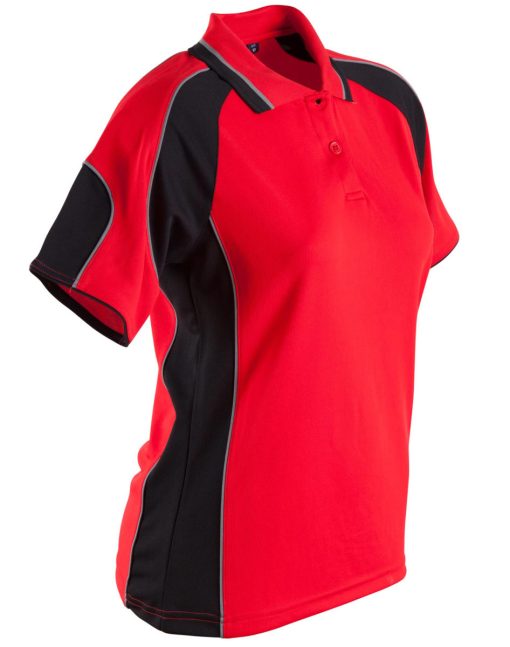 Ladies Cool Dry Contrast Polo shirt