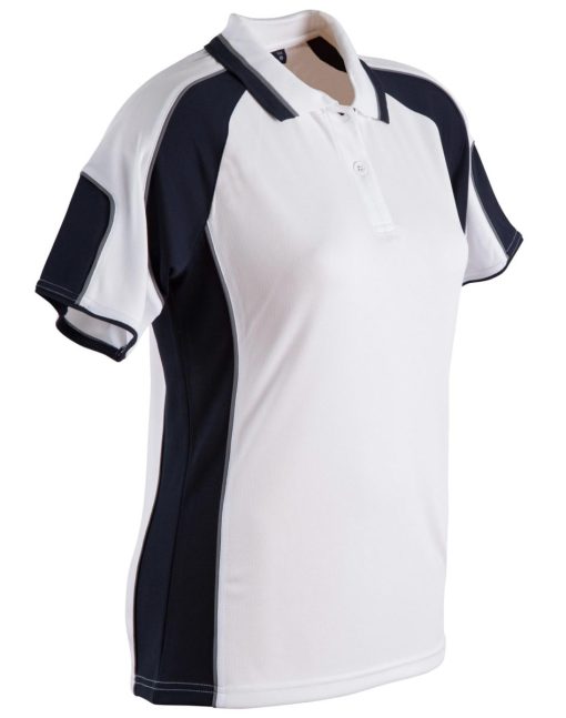 Ladies Cool Dry Contrast Polo shirt