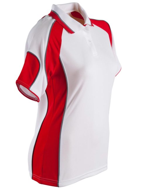 Ladies Cool Dry Contrast Polo shirt