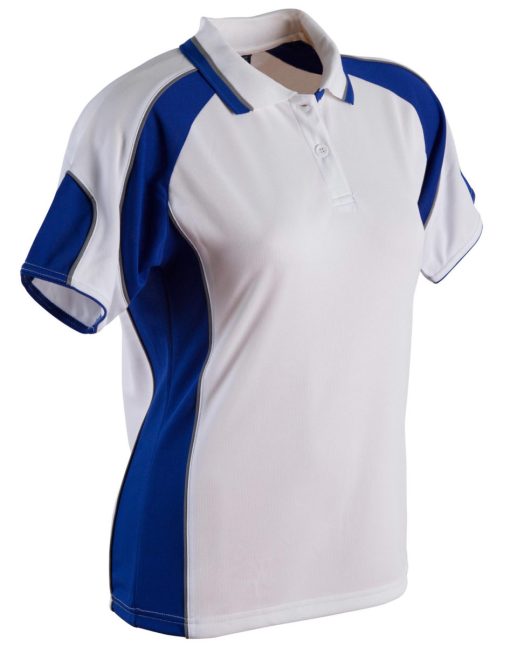 Ladies Cool Dry Contrast Polo shirt