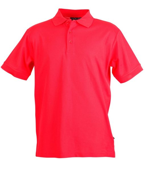 Men's Plain Polo Shirt Red