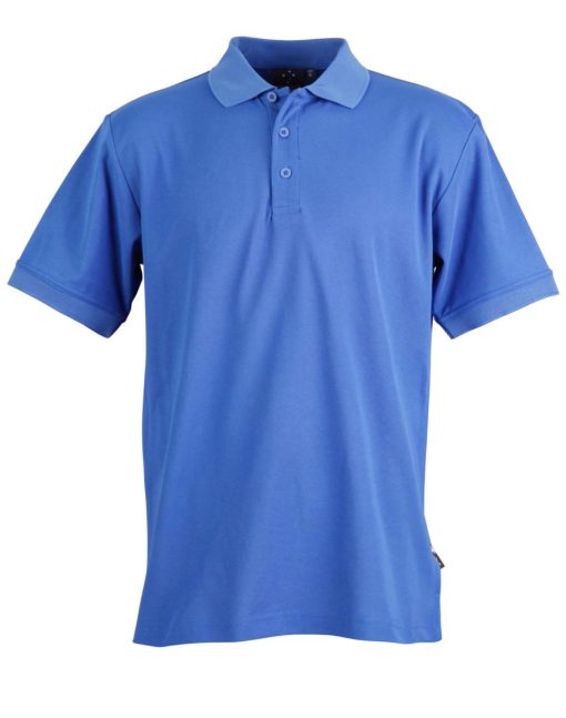 Men's Plain Polo Shirt Royal Blue