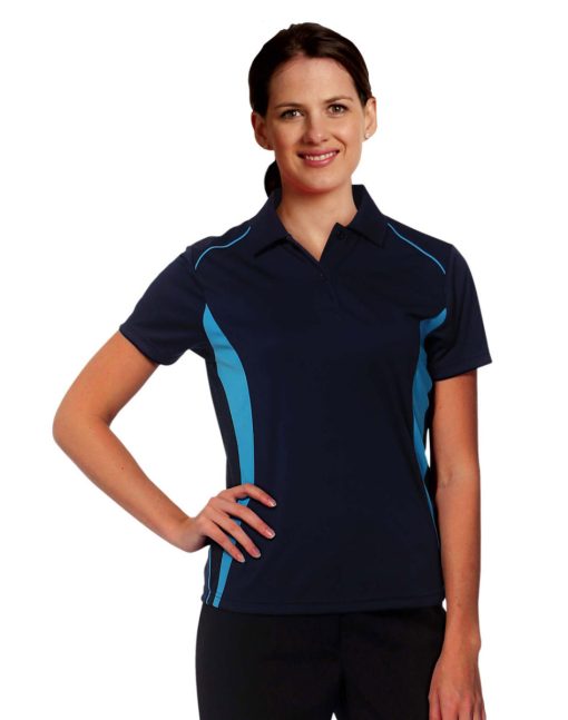 Ladies Cool Dry Panel Polo Shirt PS80