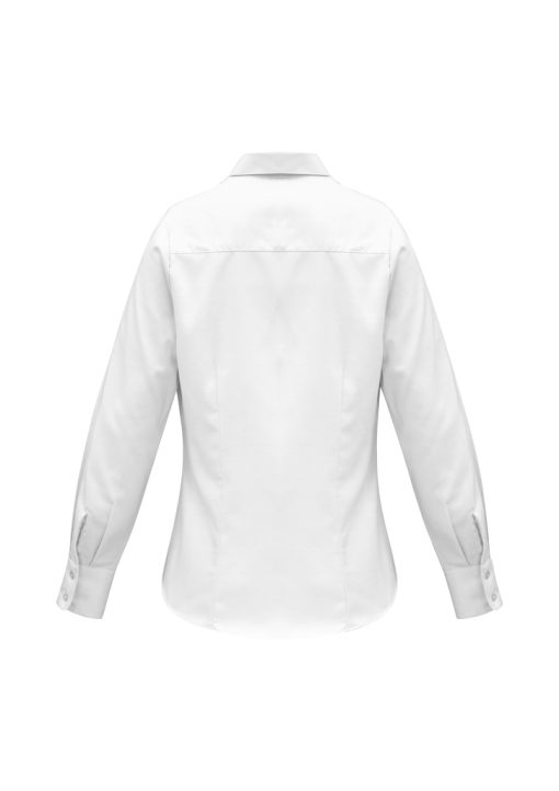 Ladies fitted long sleeve business shirt