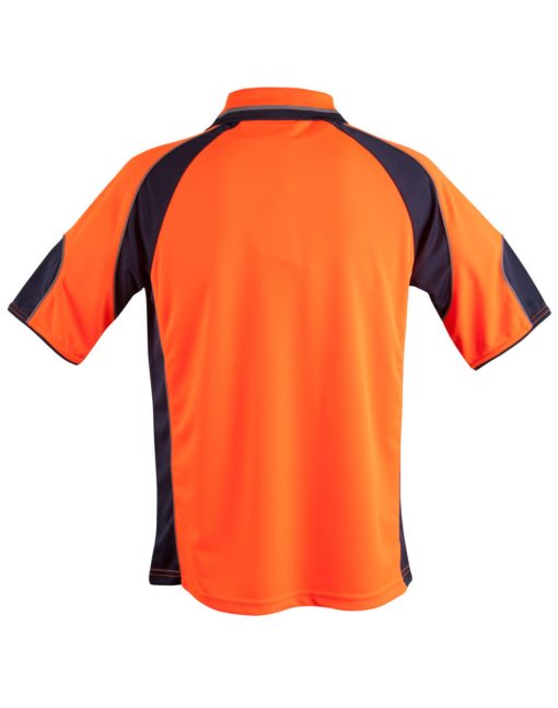 Hi Vis safety work polo shirt