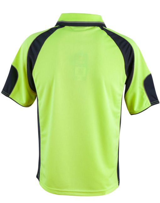 Hi Vis safety work polo shirt