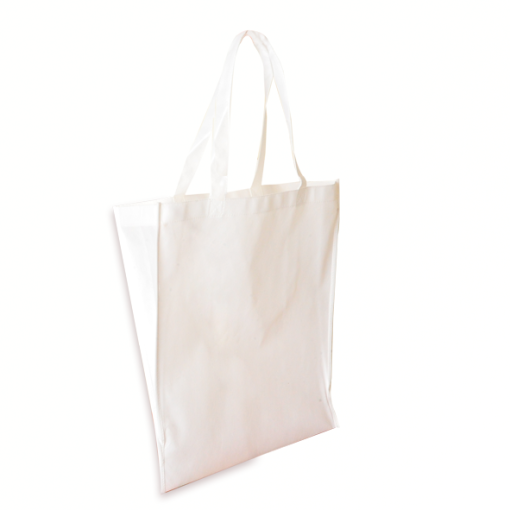 Non Woven Tote With V Gusset