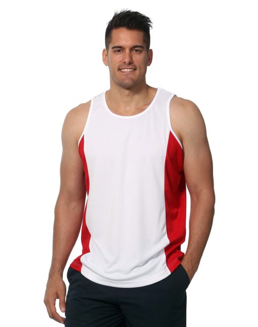 Mens Cool Dry Mesh Singlet