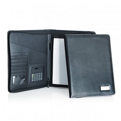 Branded Compendium with zipper